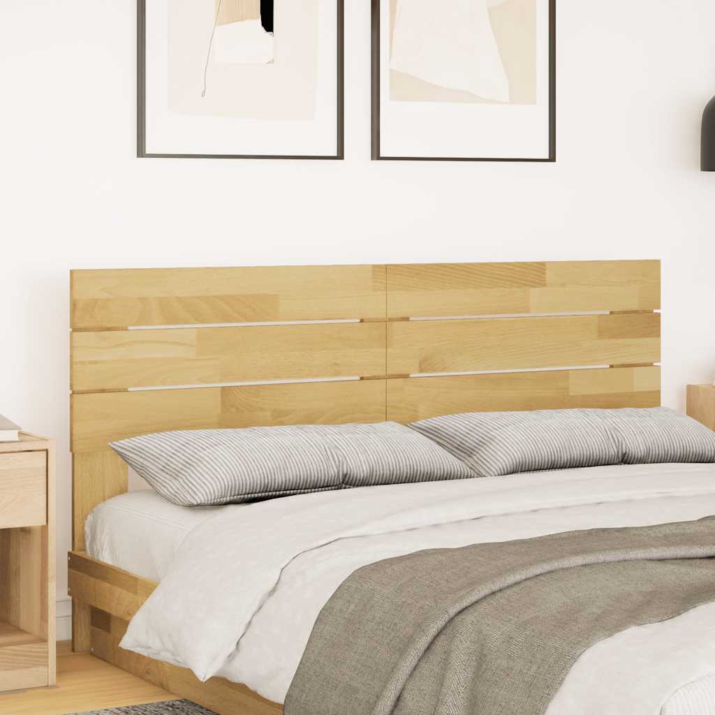 Tête de lit 140 cm Bois de Chêne Massif - COMFORTXL - 3