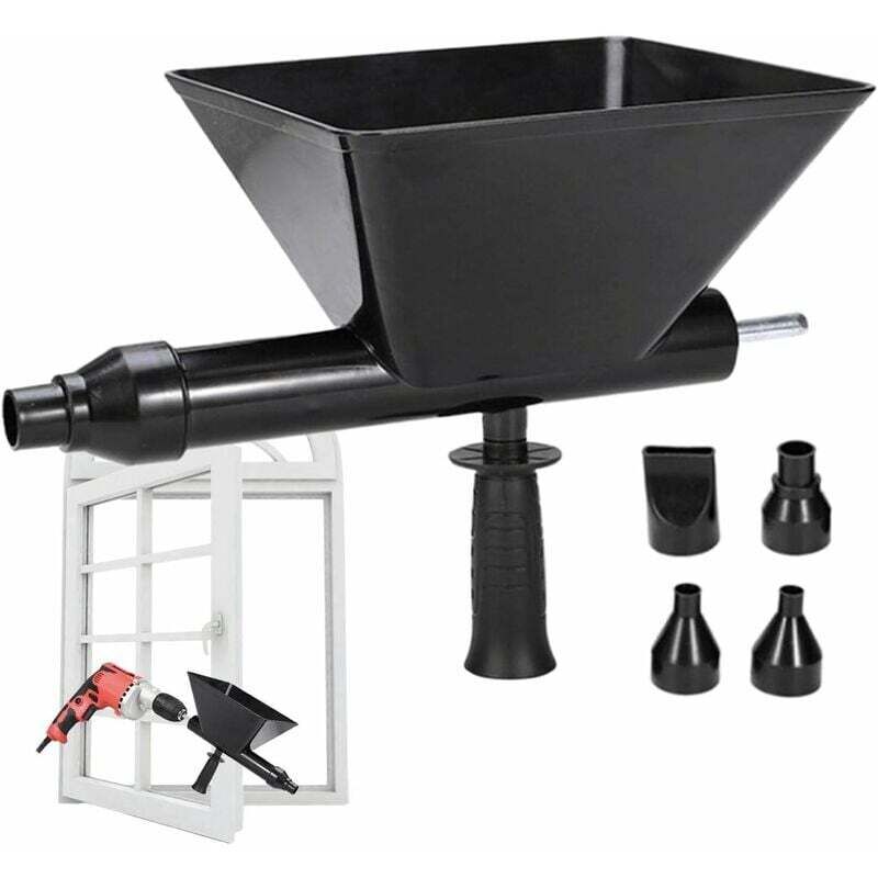 Pistolet à jointoyer électrique portable, machine à crépir pour mortier et ciment avec 4 buses - Applicateur de coulis pour brique et carrelage - 5