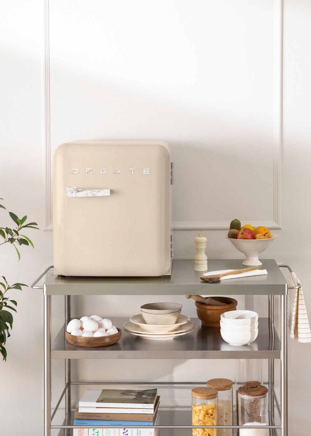 CREATE - FRIDGE RETRO 48L - Lodówka w stylu retro - Sable