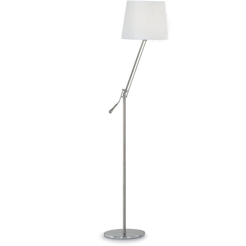 Ideal Lux  Lampadaire Nickel Regol 1 Ampoule , Leroy Merlin