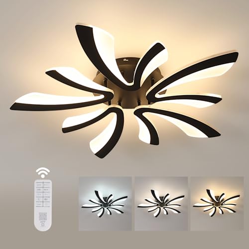 Toolight 50W 5625Lm Plafonnier Led Dimmable, Luminaire Plafonnier Avec