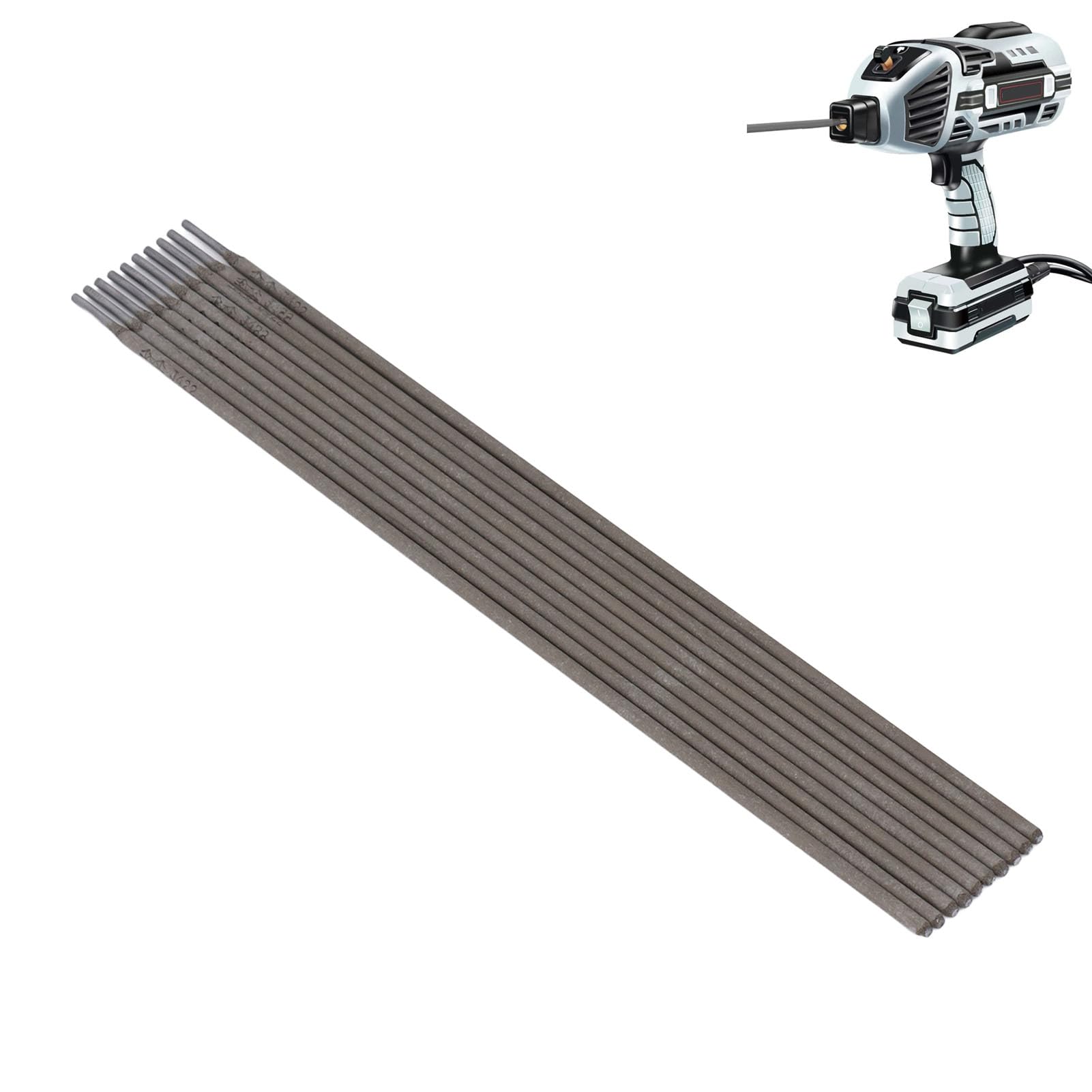 Lot de 10 baguettes de soudage en acier au carbone pour réparation de ...