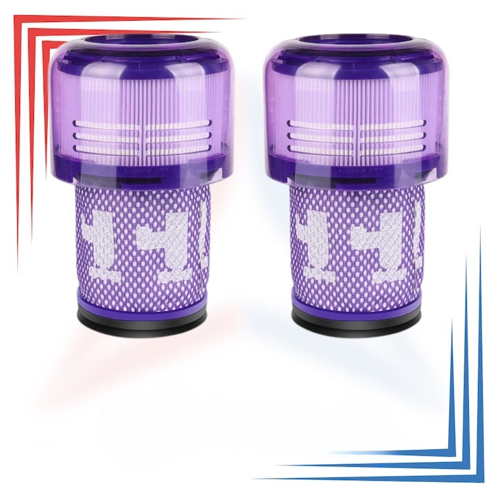 2x Filtre lavable HEPA pour aspirateur Dyson V12 Slim Absolute Detect - 3