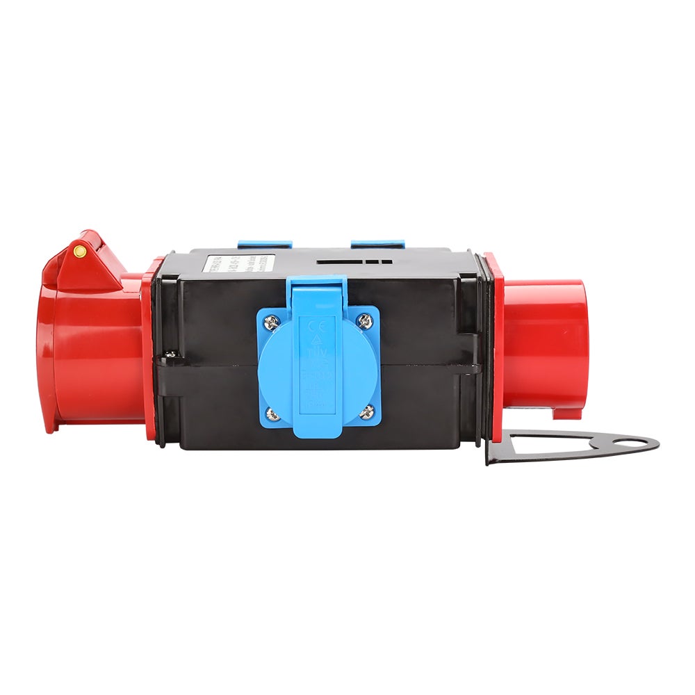 Coffret de Chantier Monophase Repartiteur de Courant Mural Coffret Electrique de Chantier 1 x CEE 400V / 16A, 3 x 230V（Schuko） - 5
