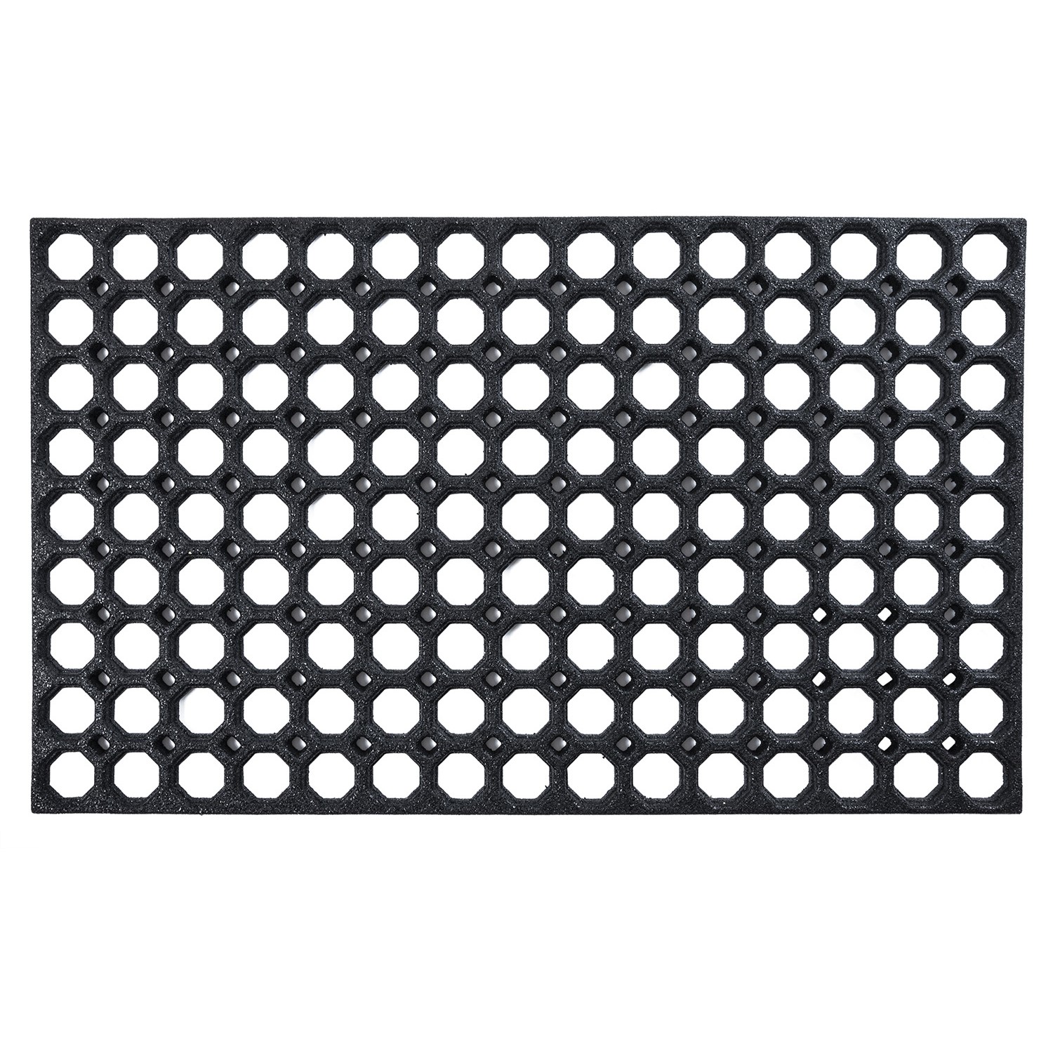Wycieraczka ażurowa Honey Comb 45x75 cm czarny