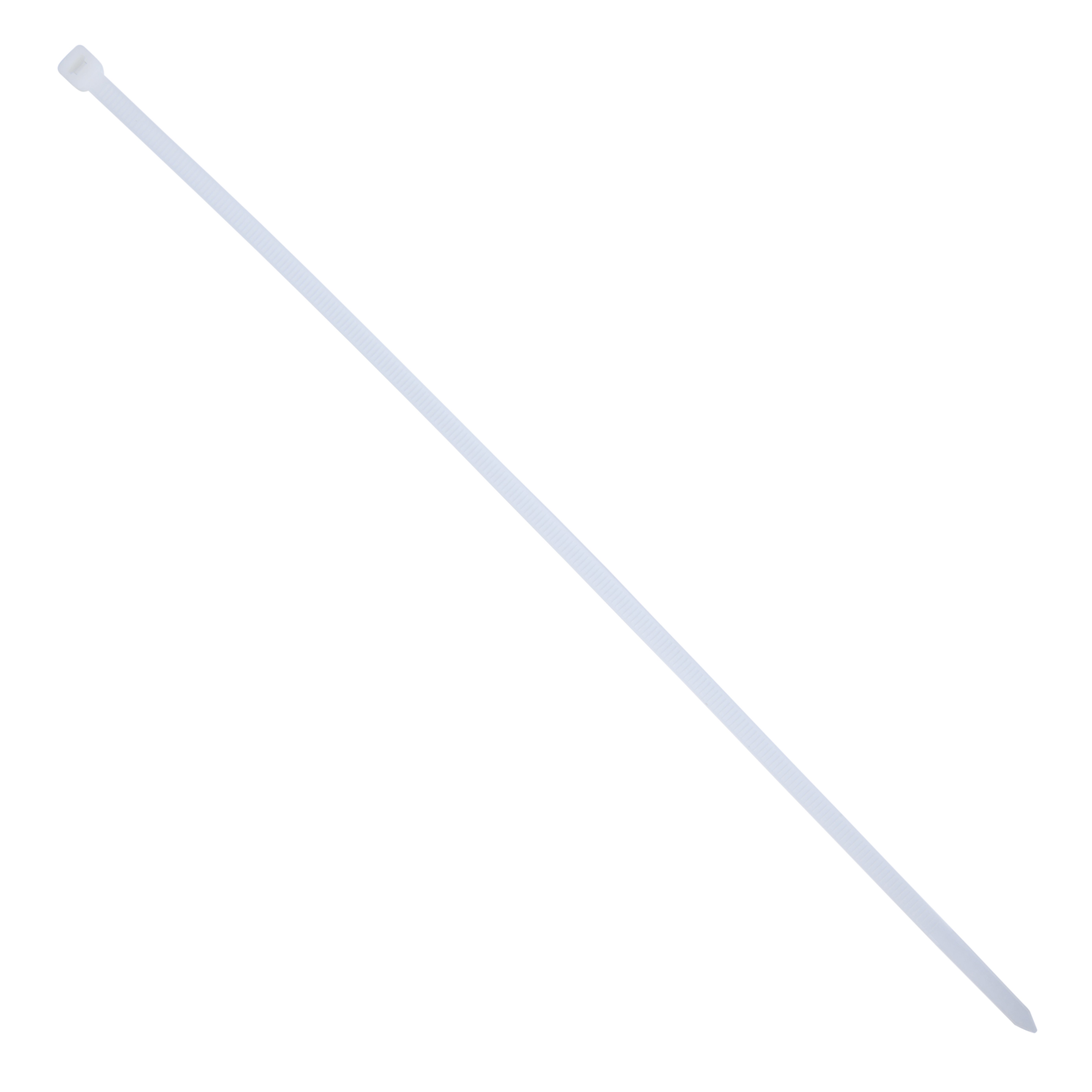 Collier rapide blanc lot de 100 colliers 300 x 4,8 mm - 2