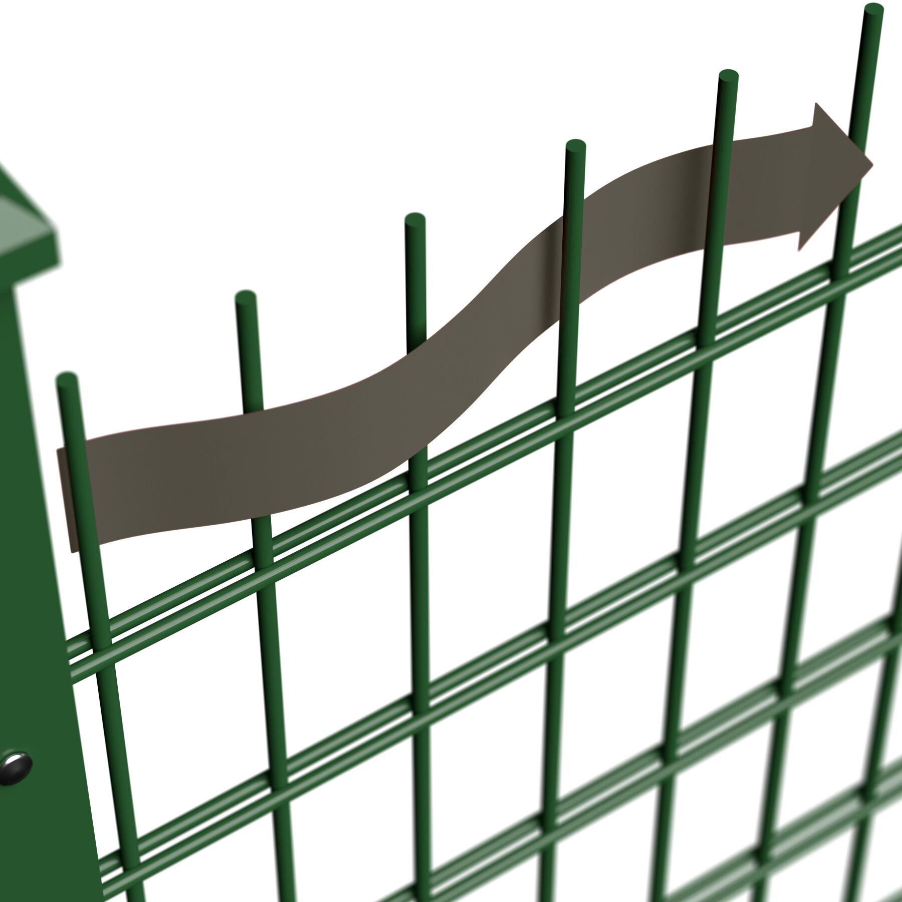 Brise-vue en PVC opaque et résistante 35 m TECTAKE - 4