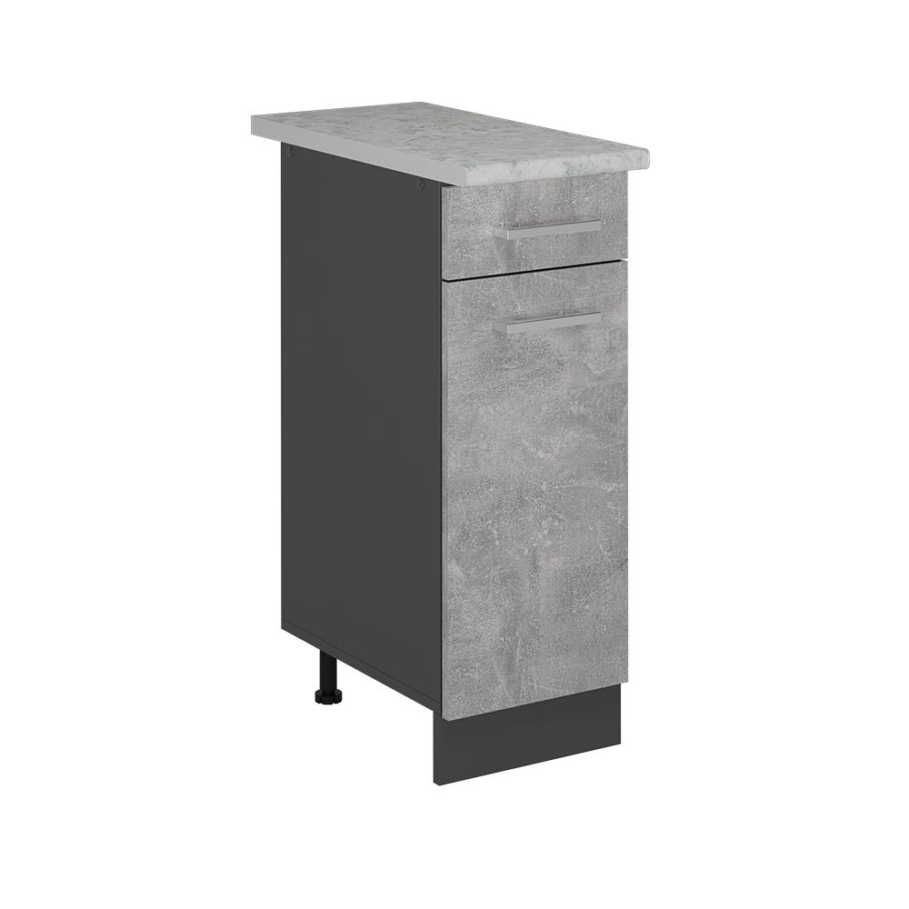Vicco Szafka dolna do kuchni R-Line, Beton, 30 cm BR Marmur