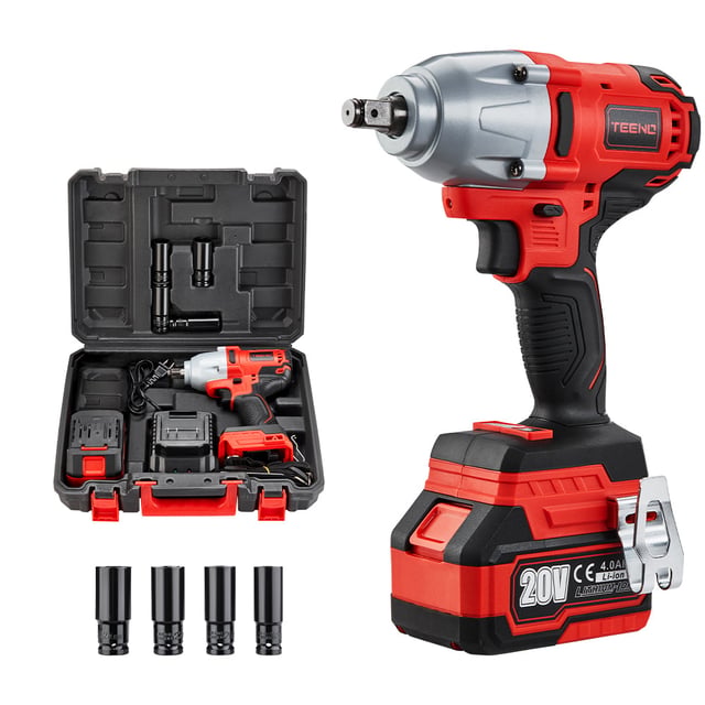 Combo Perceuse + Clé à Choc 20V – Kit Avec Batterie Et Chargeur – électrique