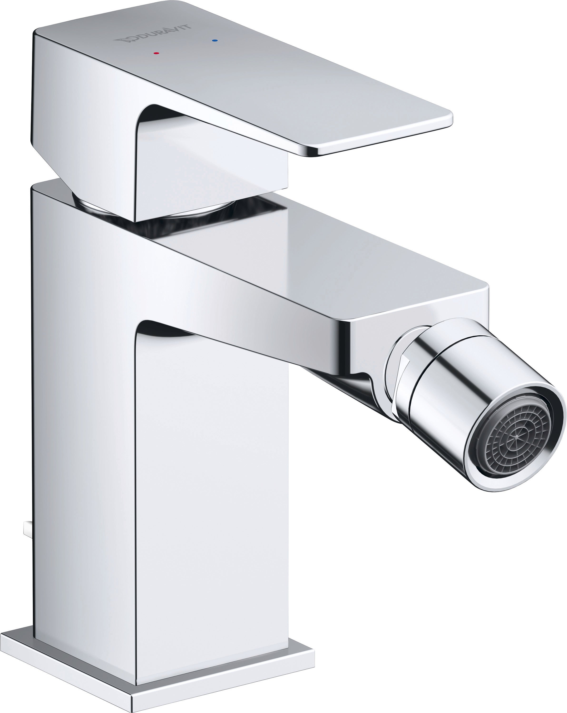 Duravit Manhattan jednouchwytowa bateria bidetowa technologia AirPlus chrom połysk