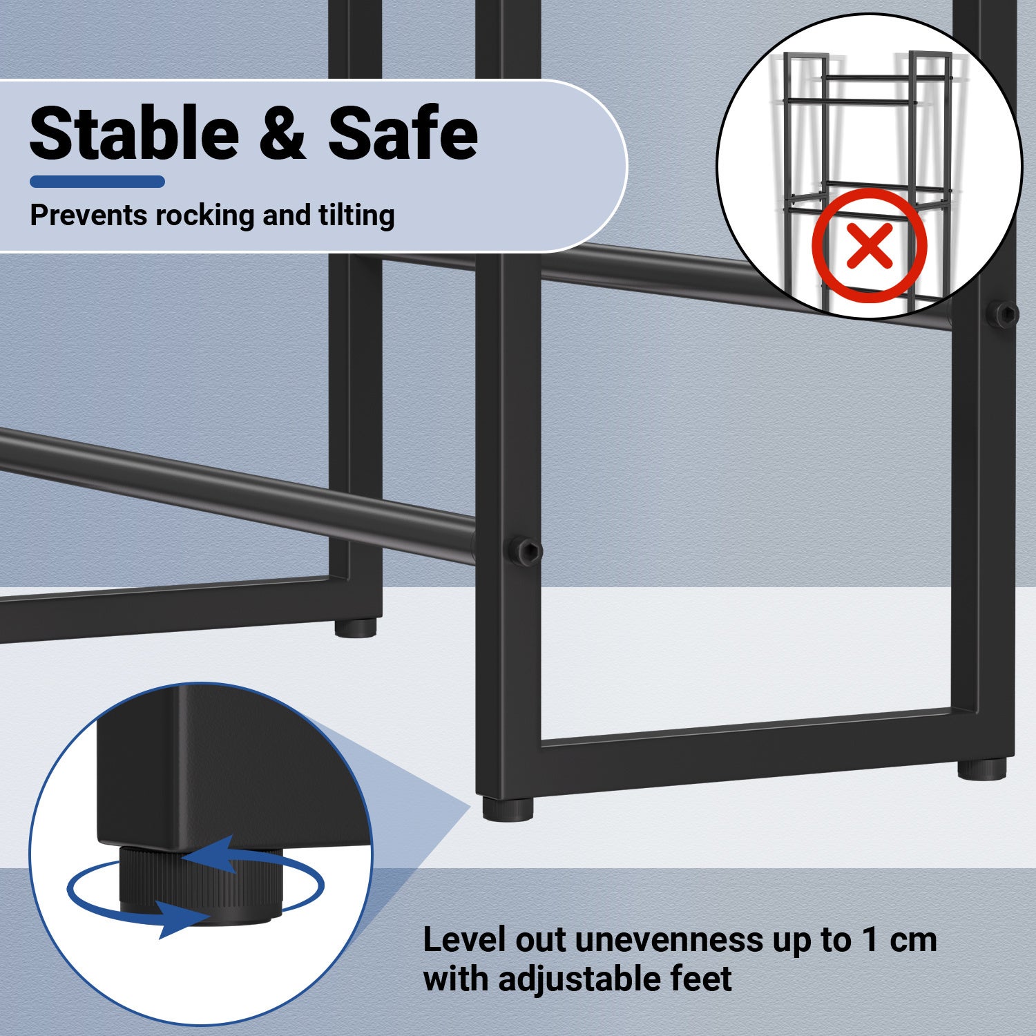 Floordirekt Scaffale per casse di bevande, per 3 o 6 scatole, portabottiglie, portabottiglie, con fissaggio a parete (49,5 x 32,5 x 115,5 cm, per 3 scatole
