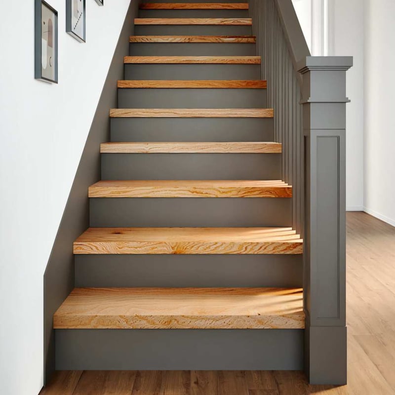 Stopnie schodowe, 20 szt. brązowe 70x25x2cm lite drewno dębowe vidaXL