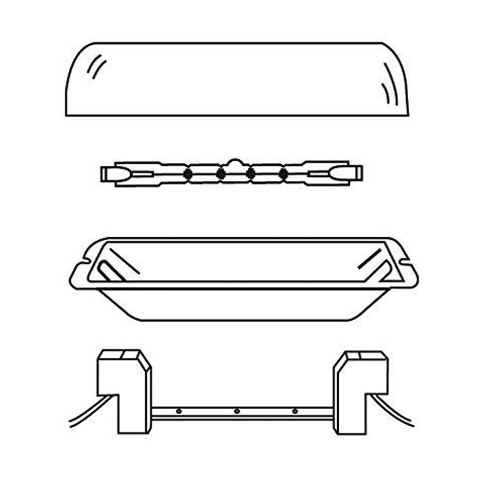 Douille pour Lampe R7S 118mm Halogène et Ampoule LED R7S, AC 100-240V, lot de 2 - 5