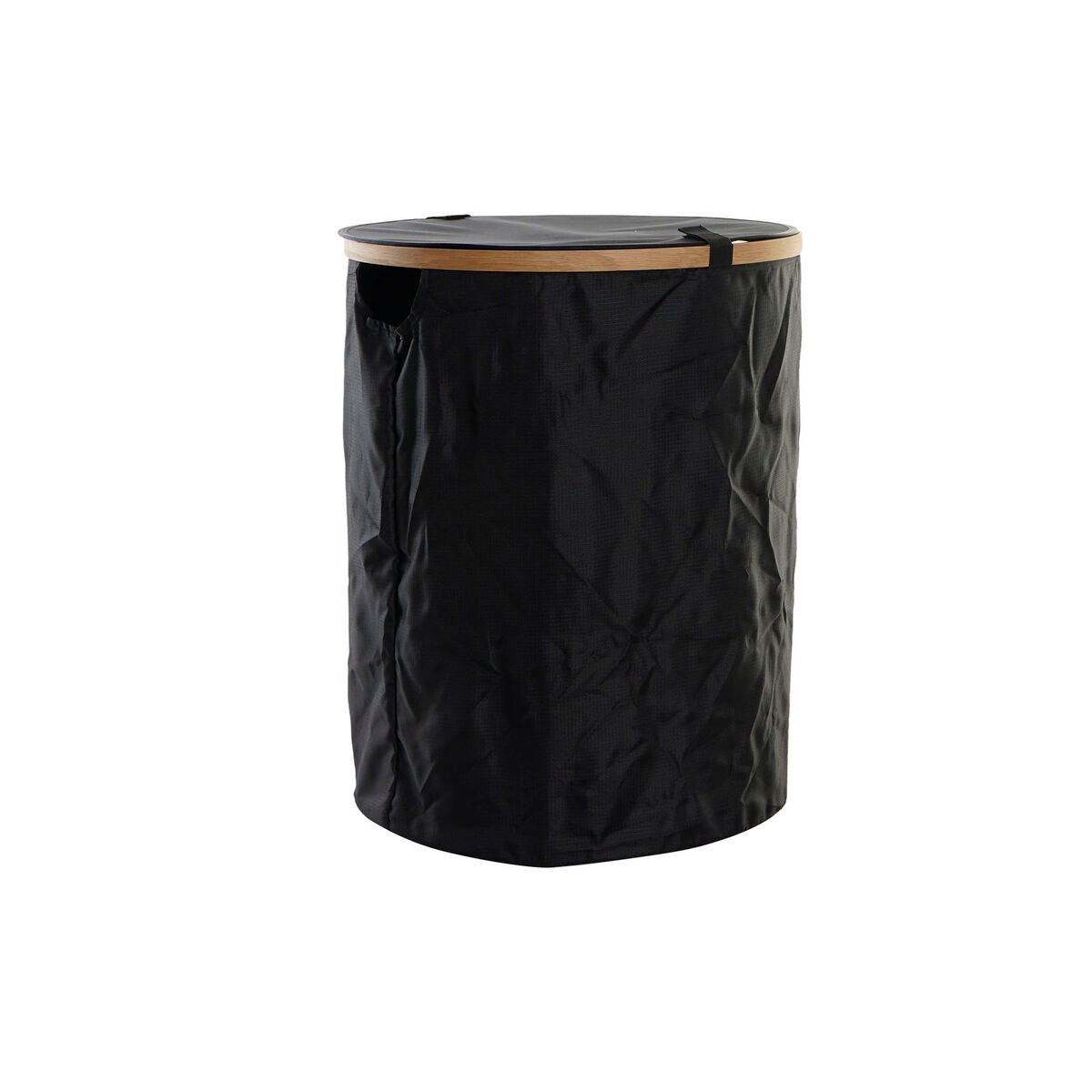 APACALI 2 cestas estrechas para la ropa sucia de 60 l, color negro