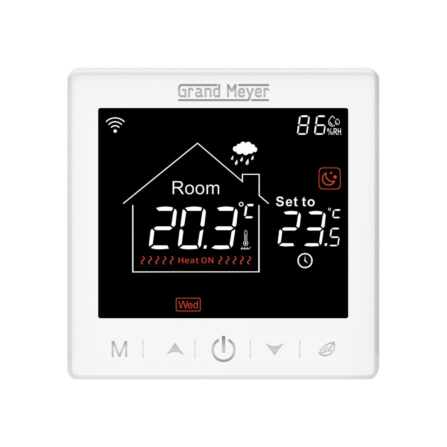 Zestaw do ogrzewania podłogowego 7 m², 200 W/m² + termostat SN-10 Wi-Fi programowalny - 7