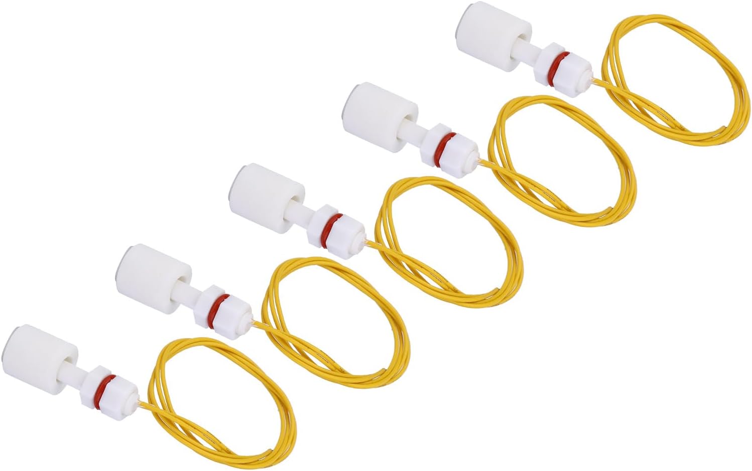 5 szt P3208 Plastikowy czujnik poziomu cieczy z pływakiem do zbiornika wody w basenie - stosowany w urządzeniach elektrycznych