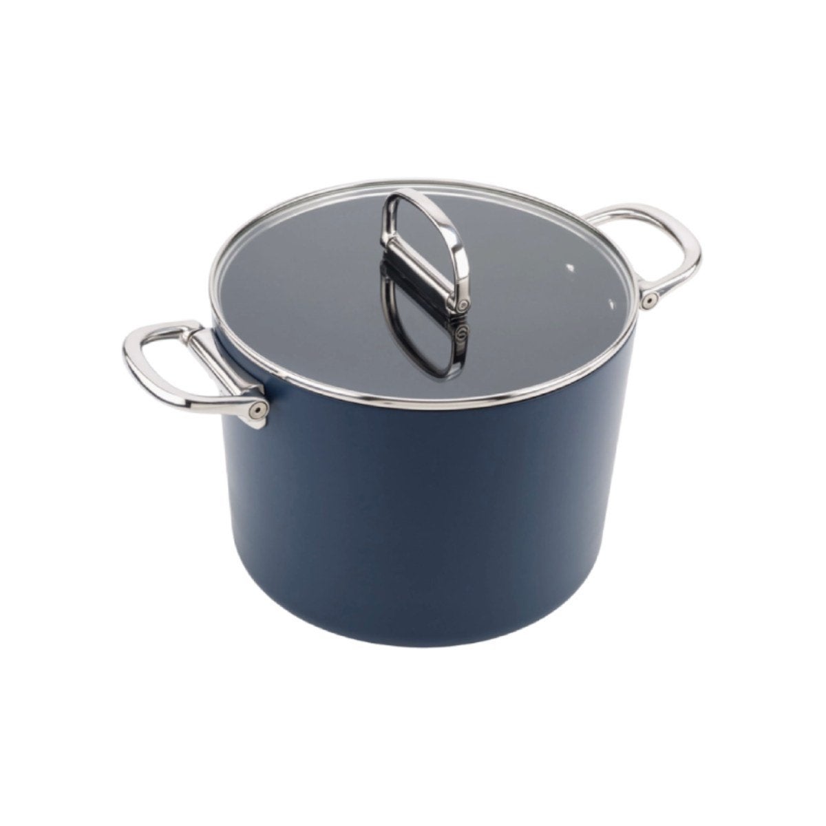 Joseph joseph space sartén antiadherente y tapa con mango plegable 25 cm azul