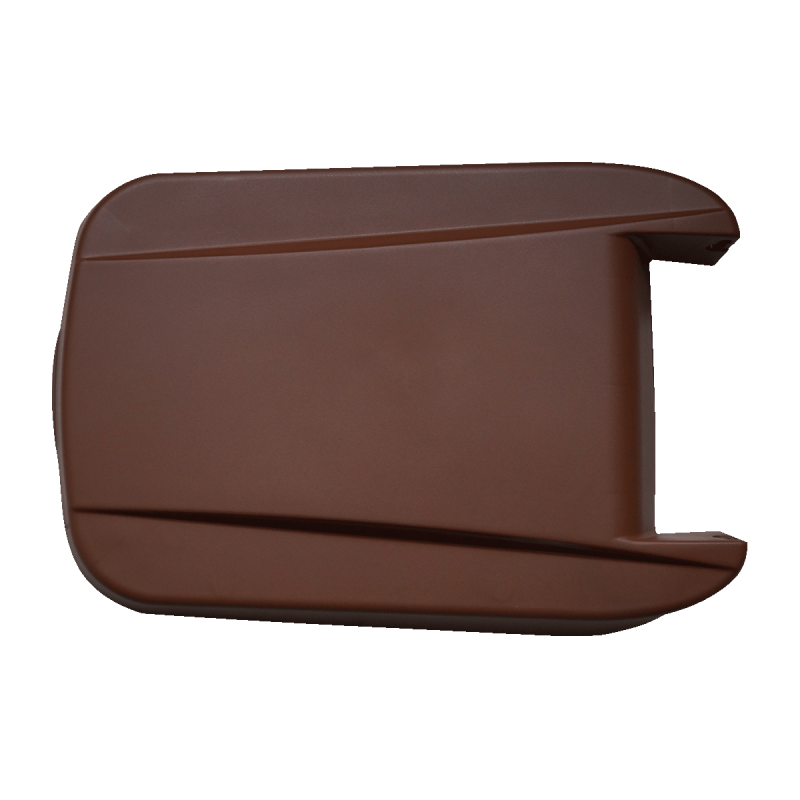 Contentor de lixo Denox 65, 85 e 110 L para reciclagem | Fechado com tampa colorida | 2 rodas | 85 L - Tampa fechada (Preto) - 2