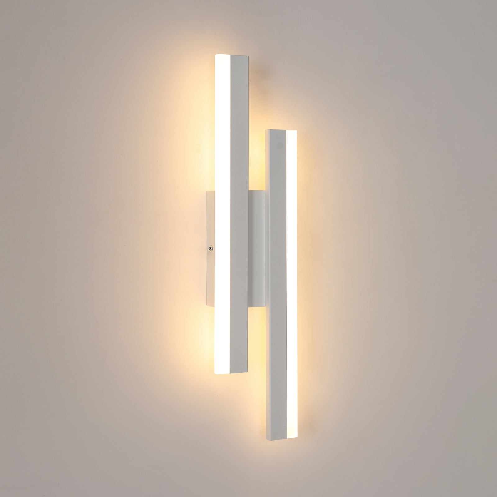 Aplique De Pared LED Moderno 14W – Luz Cálida 3000K, Negro, Diseño Curvo En C, Para Dormitorio, Salón, Pasillo