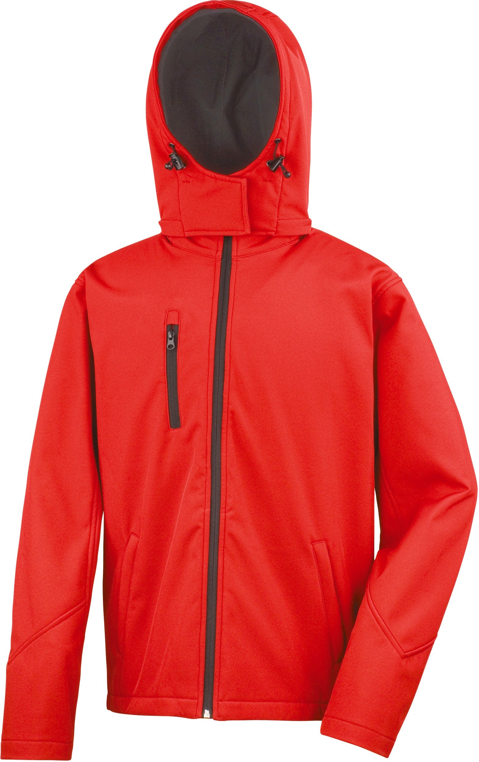 Veste softshell homme à capuche Result Rouge M - 2
