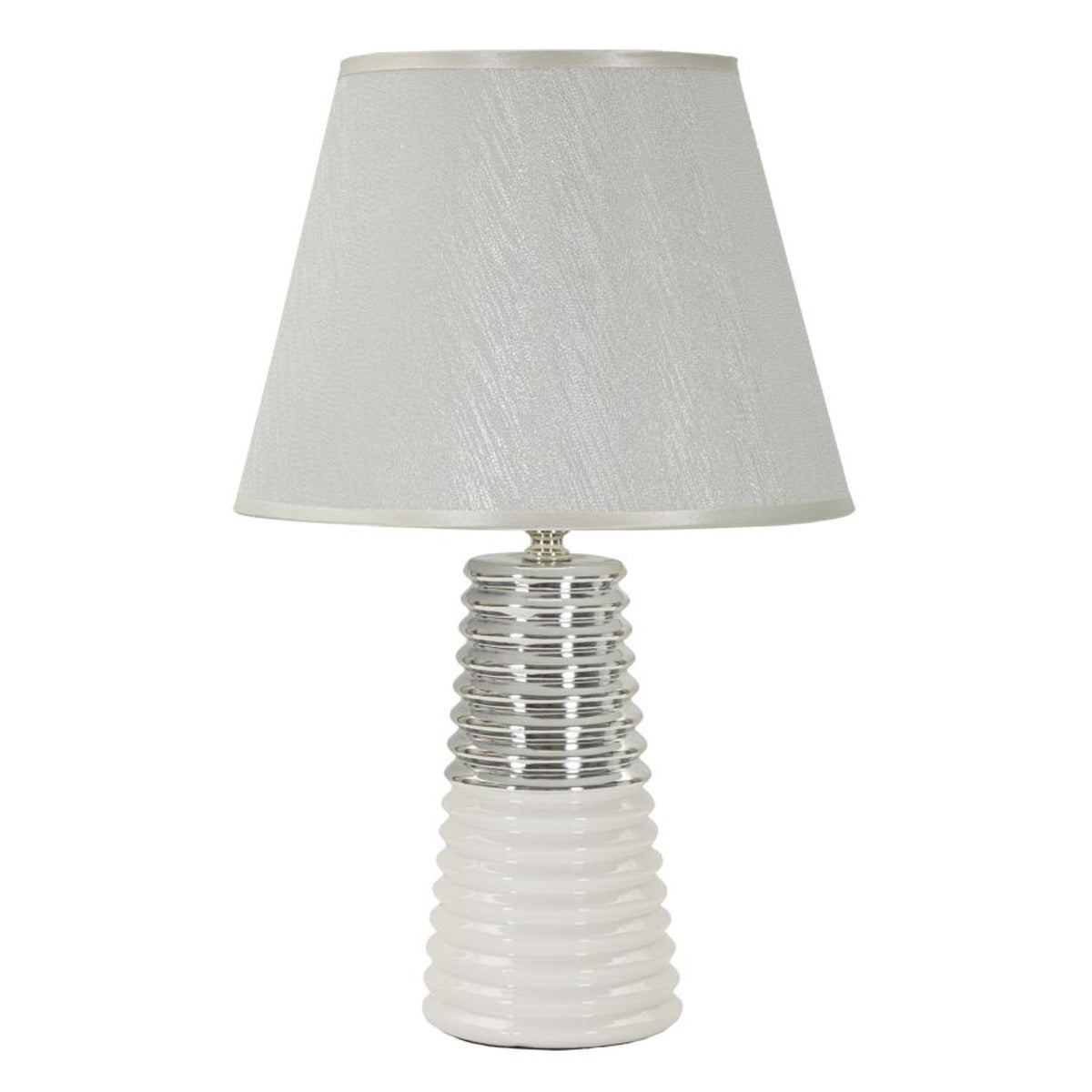 Lampa Stołowa Zaira, Ceramika, Biały, Seven Design