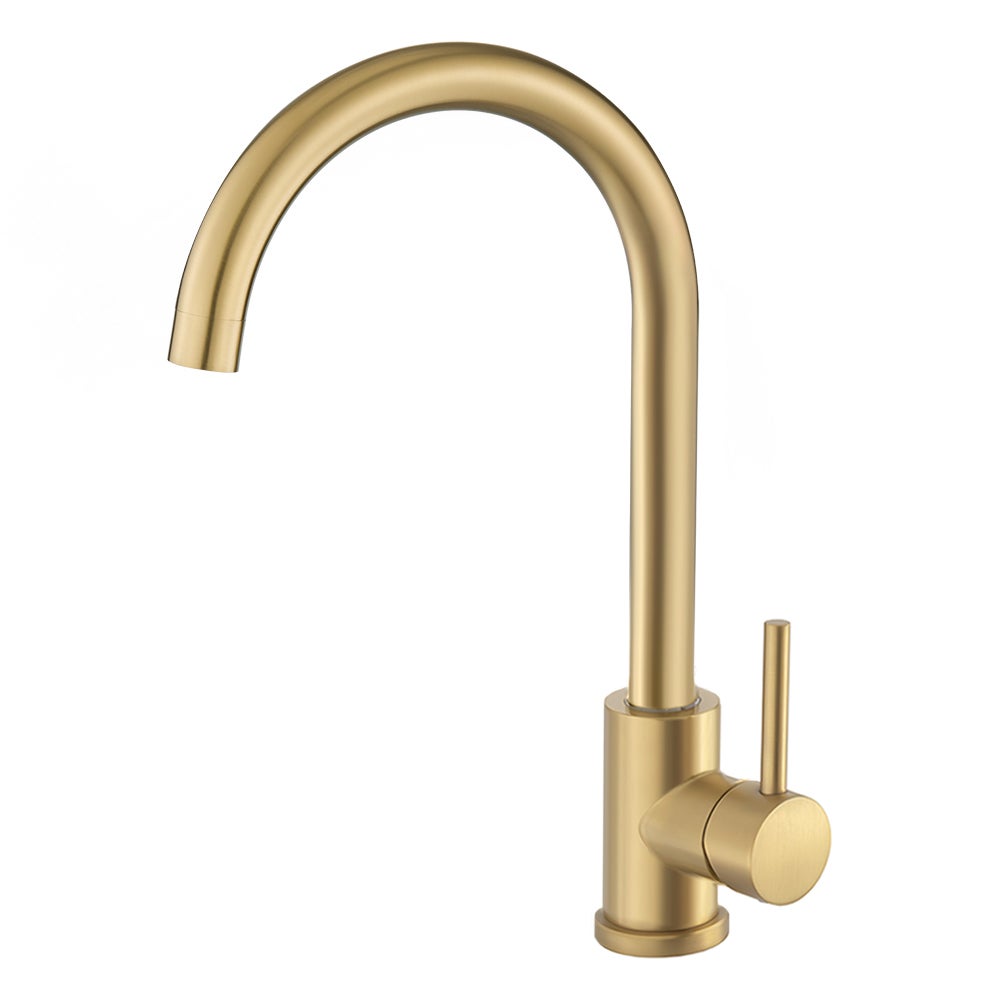 Grifo Cocina Pared VALAZ Acero Cepillado 15cm Grifos De Cocina