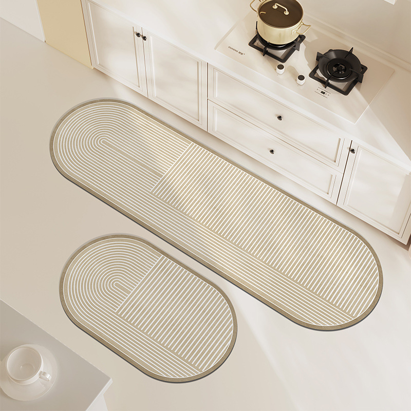 Alfombrilla de cocina antideslizante 50*80cm, alfombrilla de cocina, alfombrilla antideslizante, alfombrilla absorbente de agua y aceite, impermeable