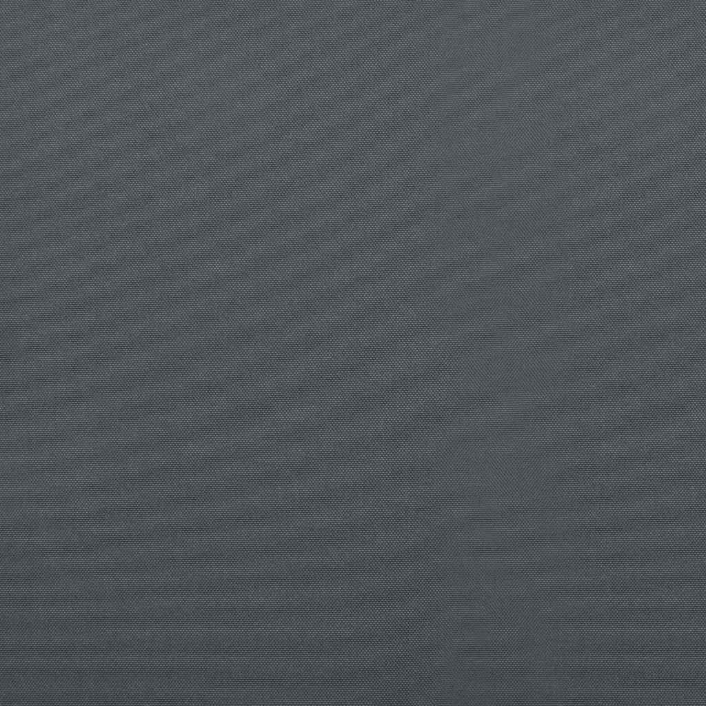 Auvent rétractable anthracite 5x3 m tissu et aluminium vidaXL - 8