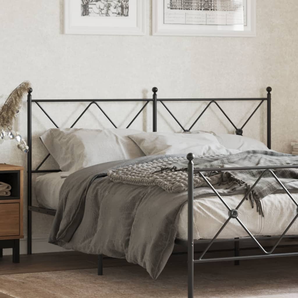 Tête de lit en bois manguier massif et métal noir L165 cm INDUSTRIA Tête de lit en bois manguier massif et métal noir L165 cm INDUSTRIA