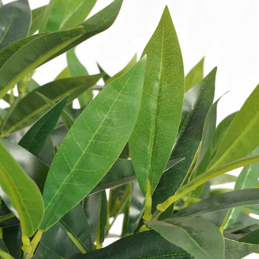 Árbol de laurel artificial con macetero 125 cm verde | Leroy Merlin