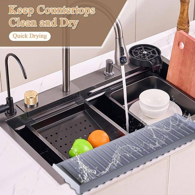 Protezione Bordi Lavello, Copertura Silicone Lavello Cucina Spazio - Foto 7