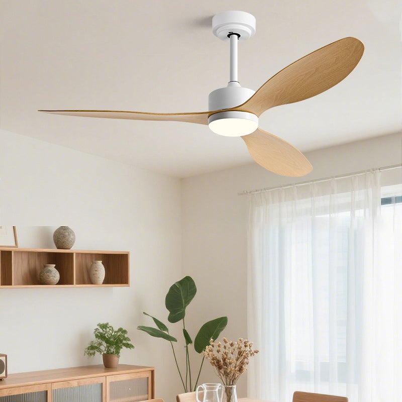 Ventilateur de plafond de 106 cm avec lumière et télécommande, moteur CC silencieux, 6 vitesses, 3 températures de couleur, minuterie - 2