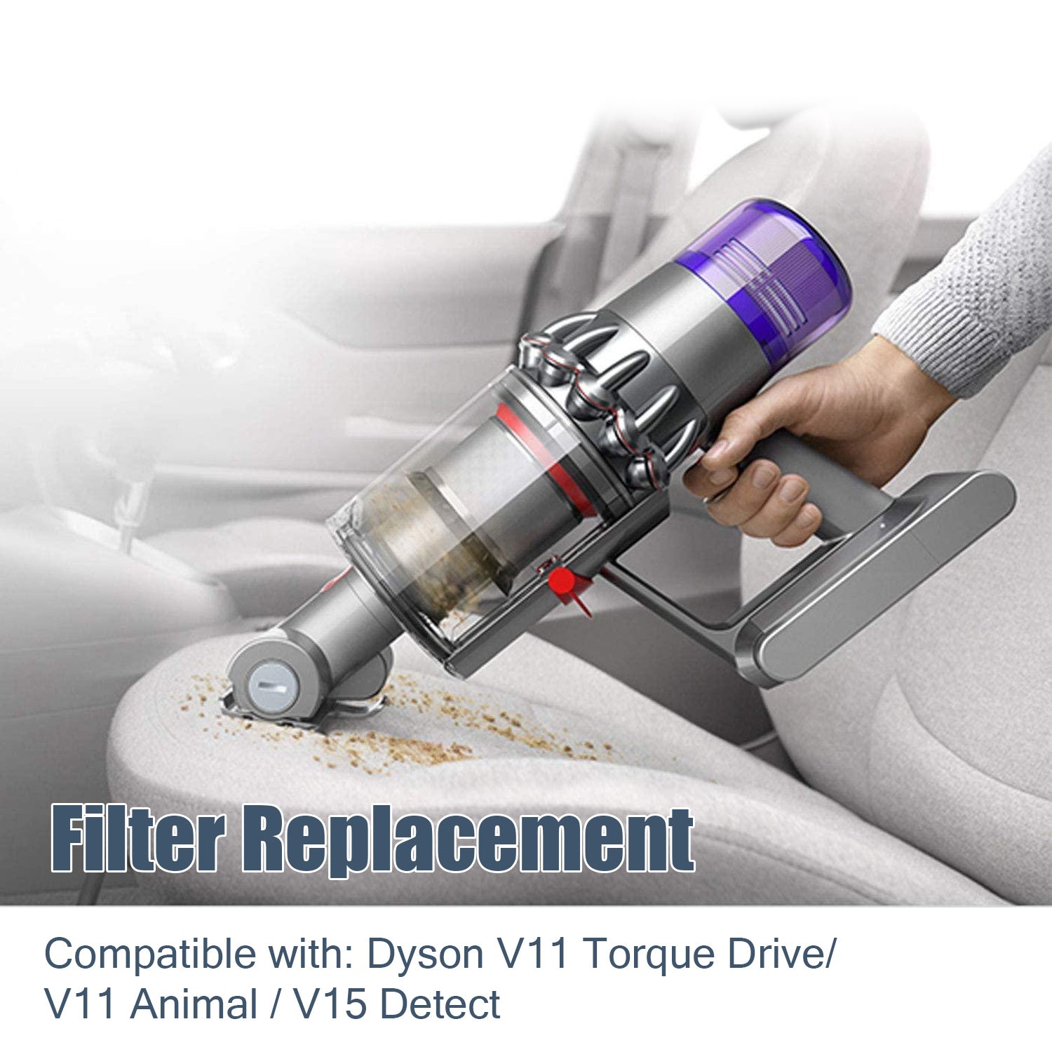 Filtres pour aspirateur Dyson V11 V15, pack de 3 - 4