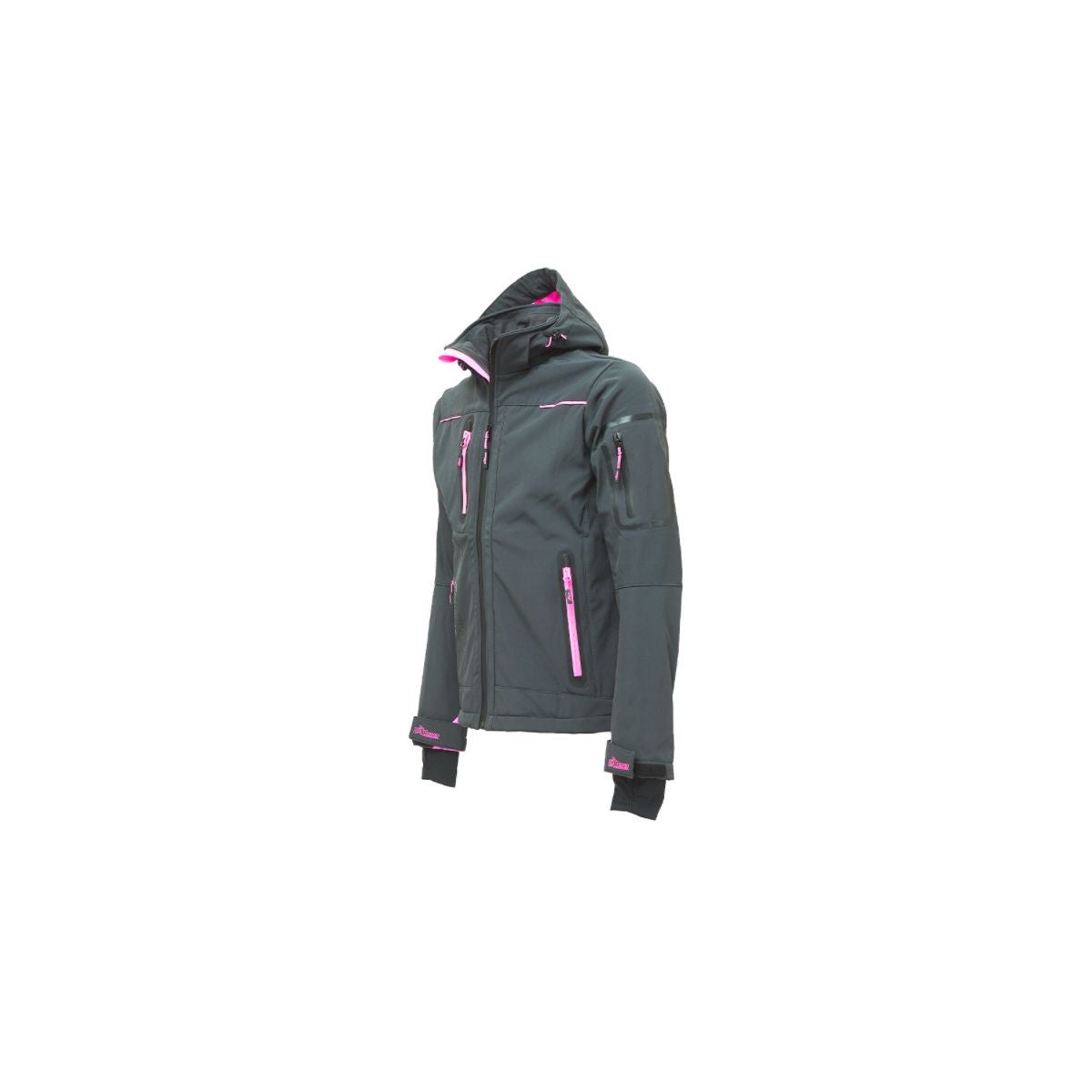Veste Softshell de travail Space Lady Gris Fushia - U Power - Taille S - 2
