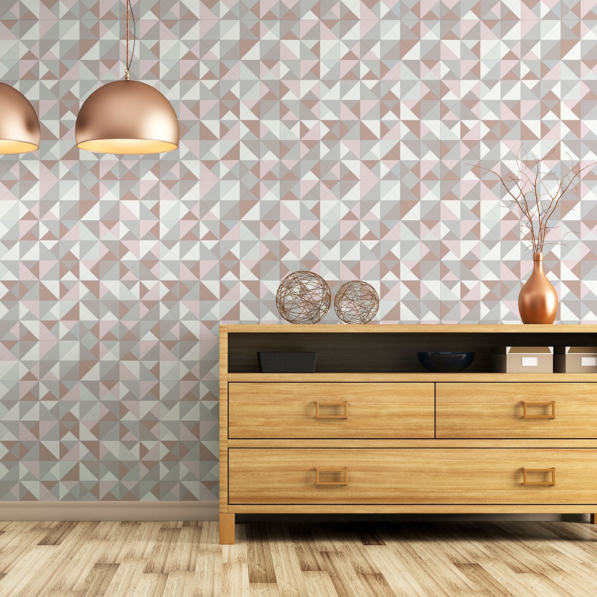 Vinilo papel pintado escandinavo nordkapp - adhesivo de pared - revestimiento sticker mural decorativo - 60x60cm