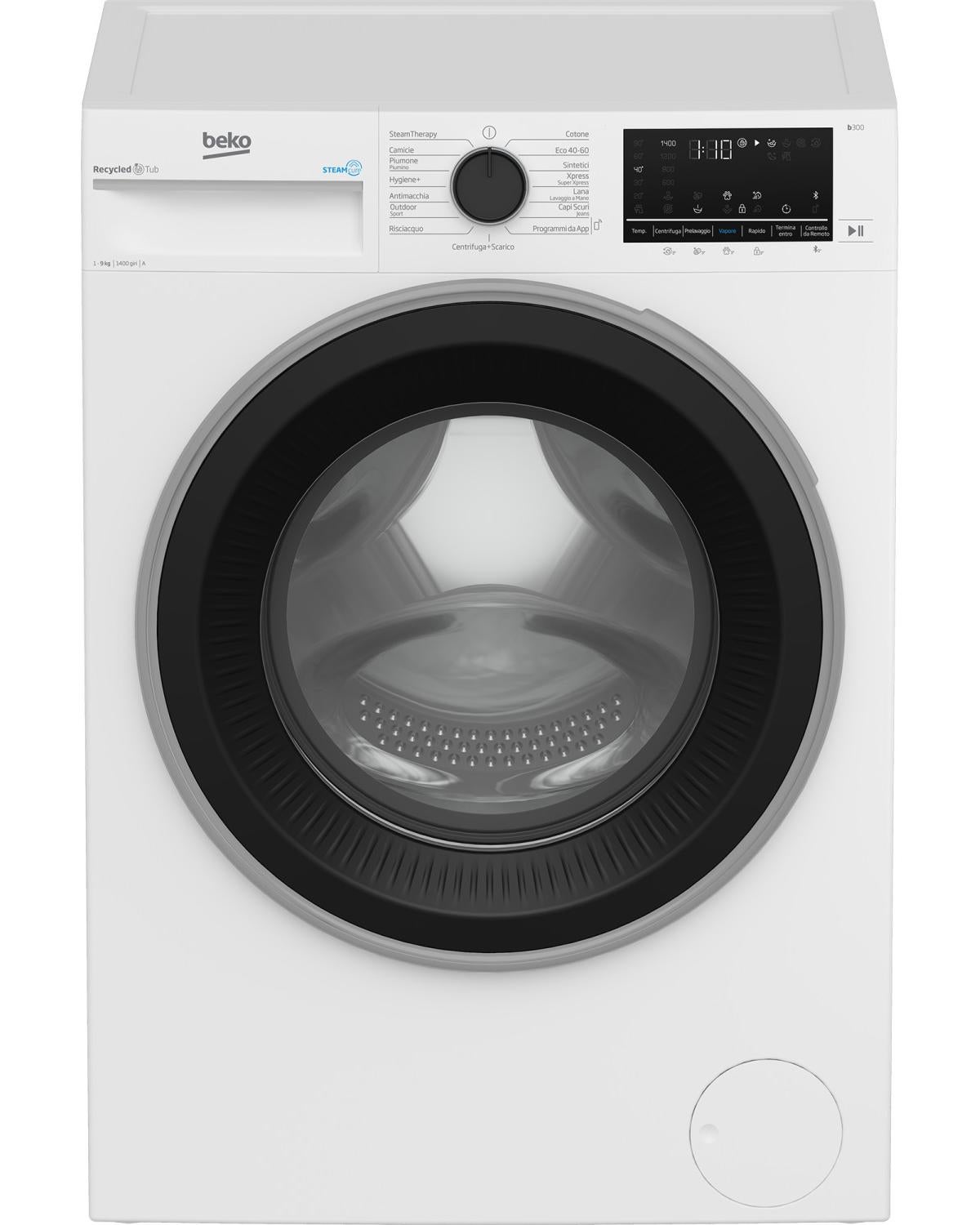 Lave-linge LG F4NX1009NWB - Chargement Frontal 9kg 1400tr/min Blanc - Neuf