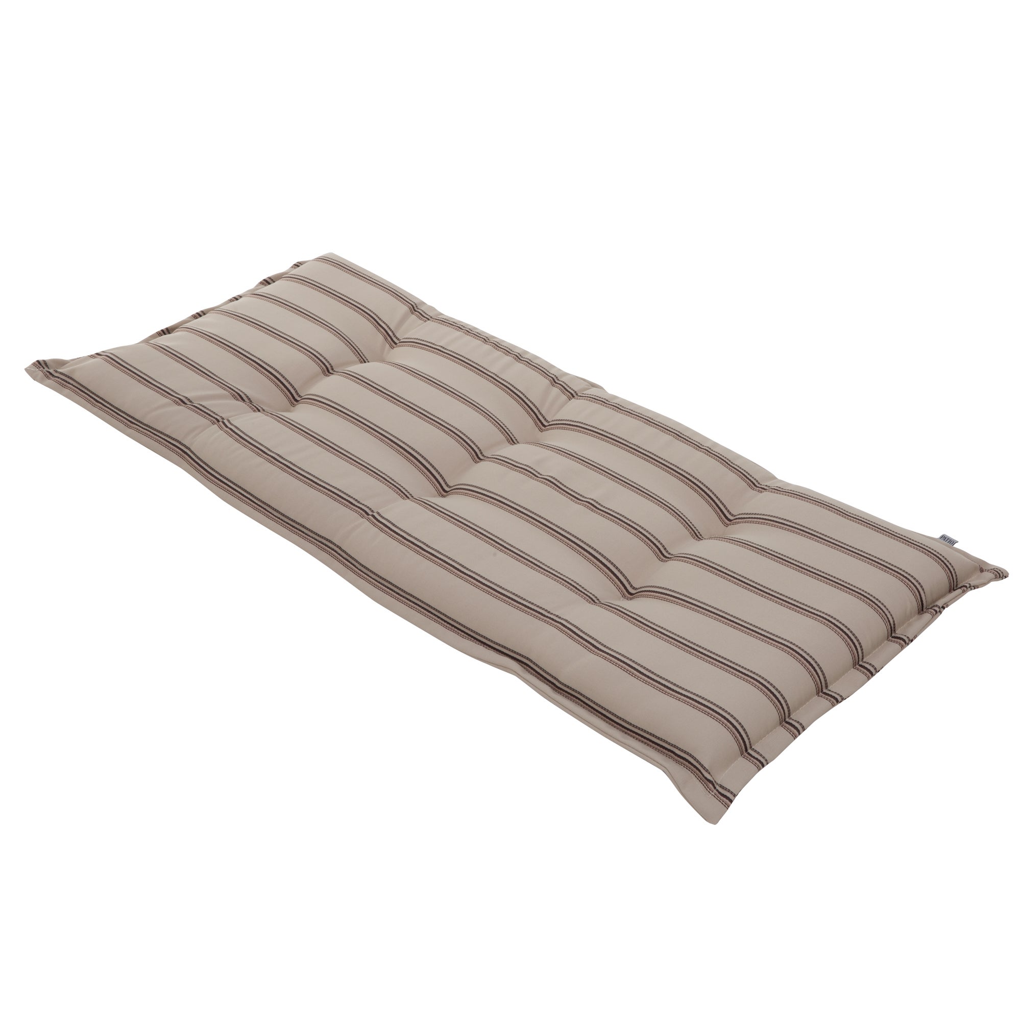 Poduszka na ławkę 120 cm beżowy pasy PATIO