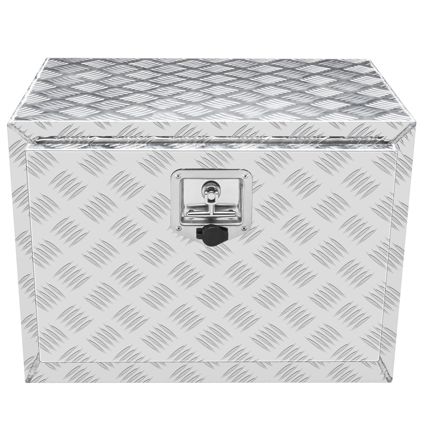 Skrzynia aluminiowa 61x36x41cm wodoodporna - box narzędziowy z zamkiem