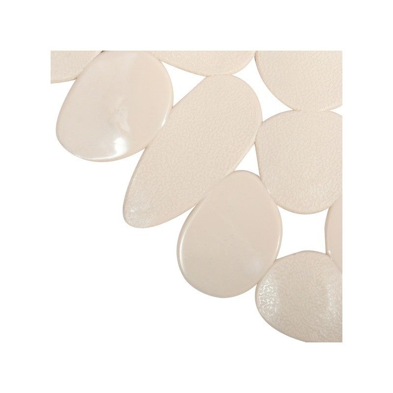 Tapis Fond de baignoire PVC GALETS 39x99cm Beige MSV - 3
