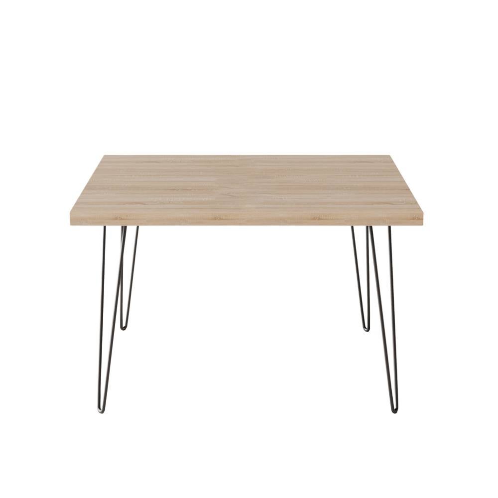 KOLM Stolik kawowy VIDA 68 x 68 cm do salonu, pokoju Dąb Sonoma