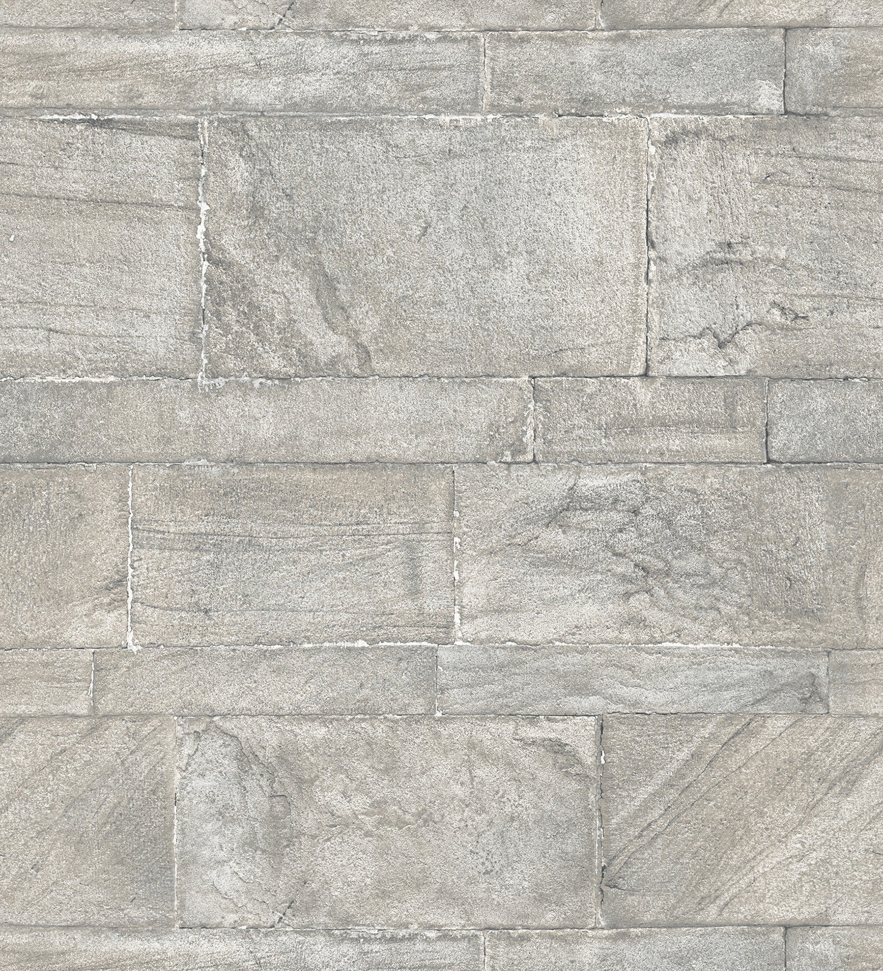 Papier peint vinyle mur de pierres inégales texturé - Cardiff Stone 679604 de GAULAN - Rouleaux de 10 m x 0,53 m - 2
