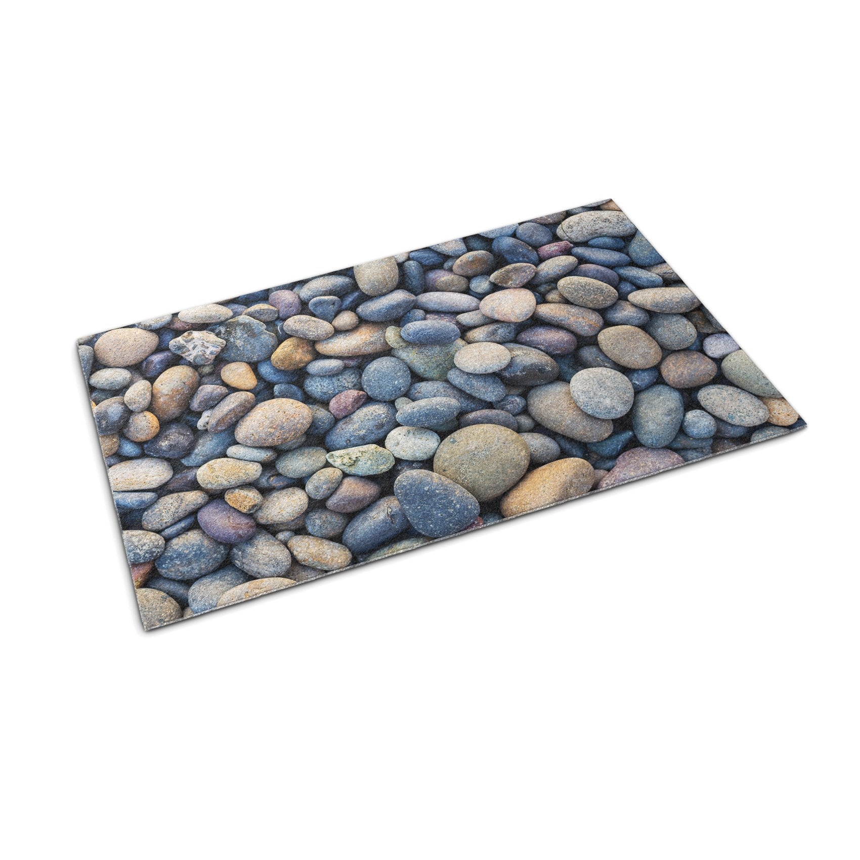 Wycieraczka zewnętrzna pod drzwi wejściowe 150x100 cm- Tulup - Kamyczki