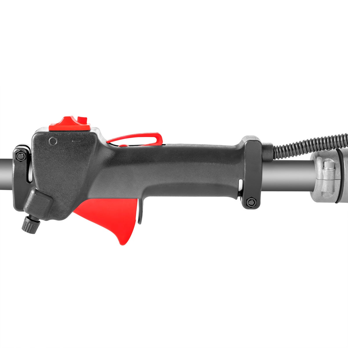 Herramienta multifuncional 65cc 4,9hp motor de gasolina de 2 tiempos, 6 accesorios, doble empuñadura, arnés de seguridad - Greencut GM650X-6 | Leroy Merlin