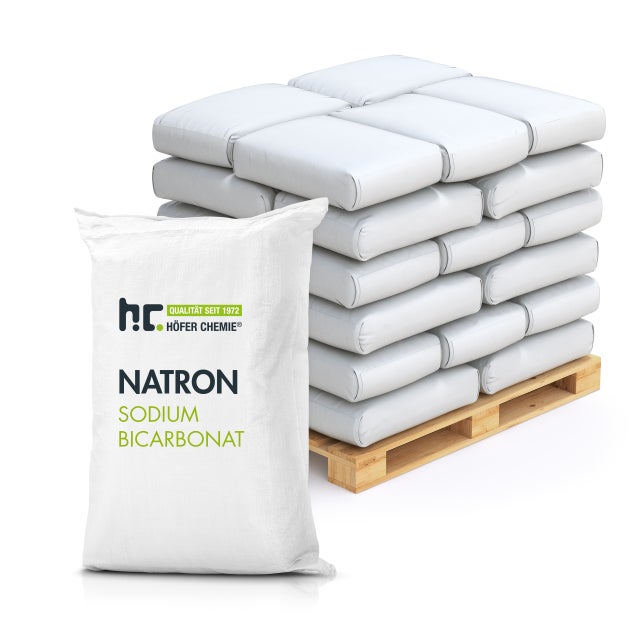 20 x 25 kg de bicarbonate de sodium en qualité alimentaire - l'aide ménagère parfaite