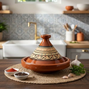 Tajine XL 35 cm in Terracotta Dipinta a Mano – Pentola Tradizionale Marocchina/Tunisina + Ebook Gratuito 2611251326 | Leroy Merlin Tajine XL 35 cm in Terracotta Dipinta a Mano – Pentola Tradizionale Marocchina/Tunisina + Ebook Gratuito 2611251326 | Leroy Merlin