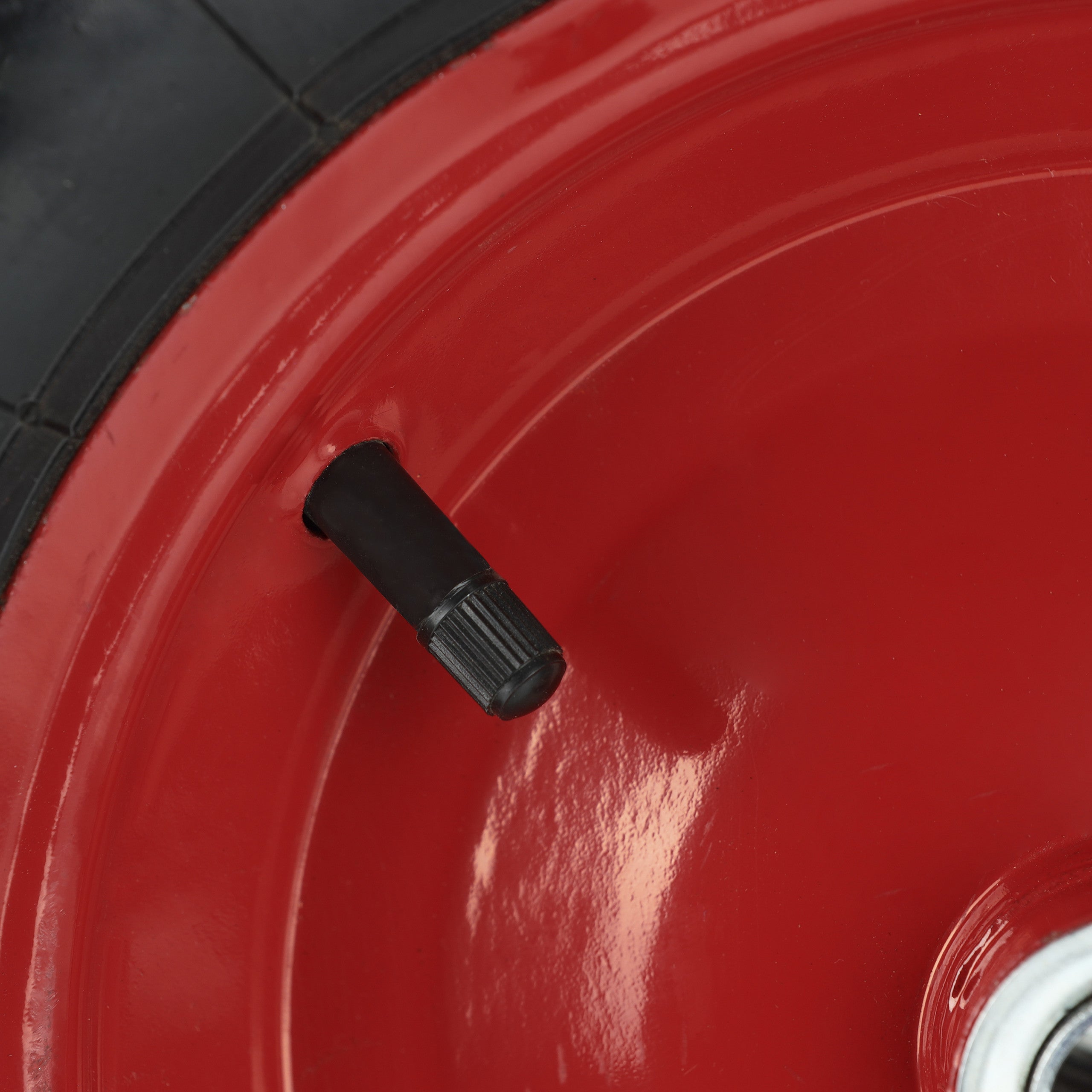 Roue de brouette 4.80 4.00-8, pneu de rechange, de secours, 4PR, avec air, jante en acier, noir/blanche, Relaxdays - 7