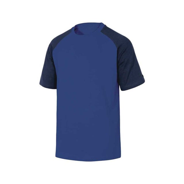 Tee shirt bicolore Delta Plus GENOABMXG coton 100% XL bleu