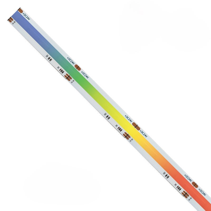 Taśma LED COB IP20 5m RGB 24V 15W/MT