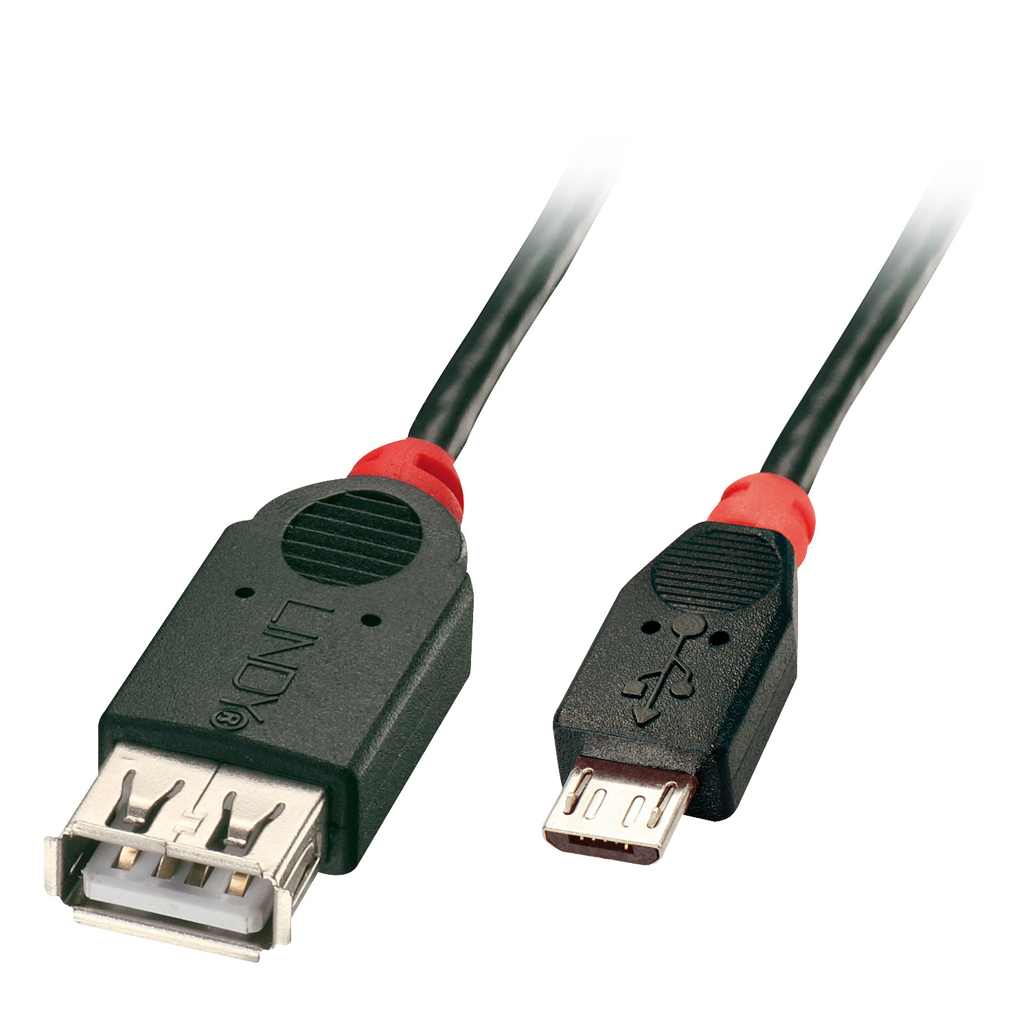 0.5m USB 2.0 Type A to Micro-B Cable, Anthra Line - EU