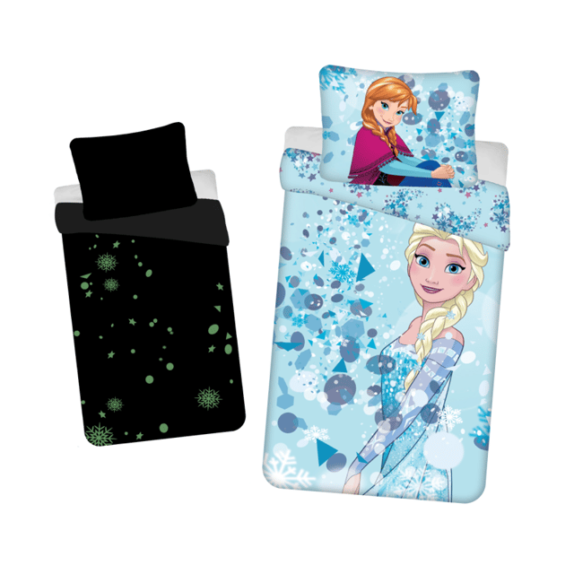 Disney - Parure de lit phosphorescente en coton 